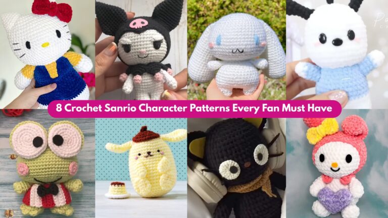 8 Crochet Sanrio Character Patterns Every Fan Must Have