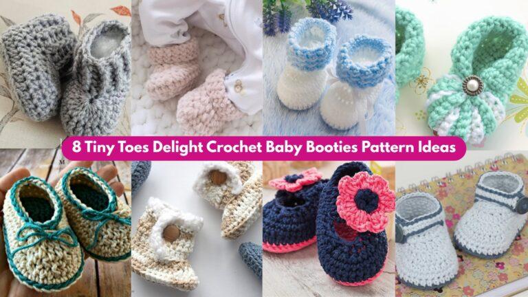 8 Tiny-Toes Baby Bootie Patterns for Newborn Gifts