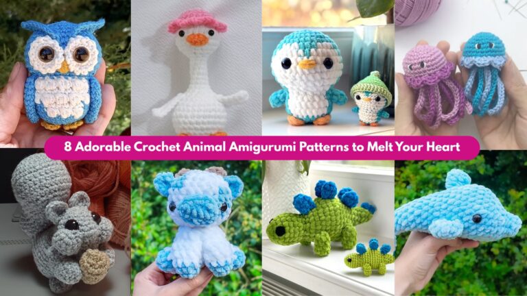 8 Adorable Crochet Animal Amigurumi Patterns