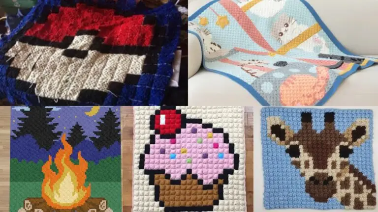 5 Fun & Colorful Crochet Pixel Blanket Patterns You’ll Love