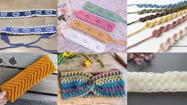 6 Cozy Crochet Headband Patterns to Keep You Stylish Year-Round
