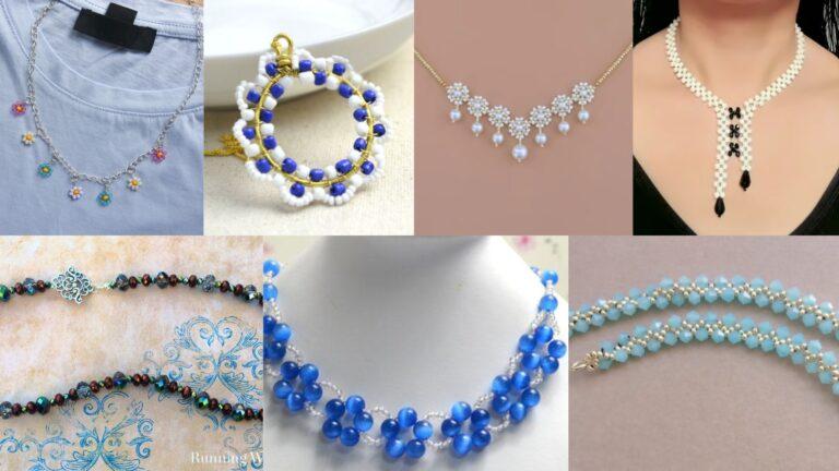 7 Stunning Beaded Necklace Patterns You Can Make at Home