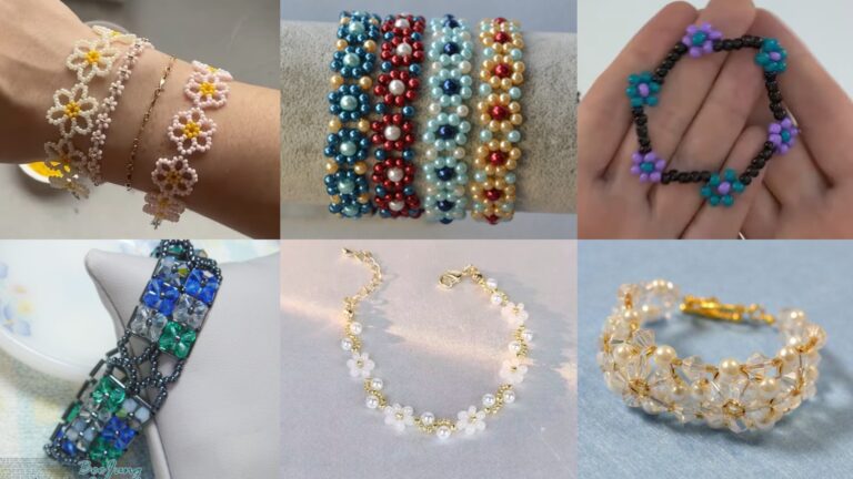6 Floral Beaded Bracelet Patterns That Bloom with Beauty and Charm
