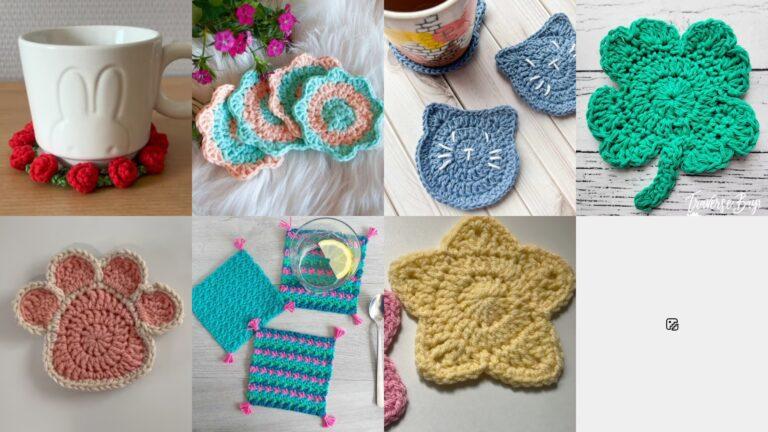 8 Adorable Crochet Coaster Patterns to Brighten Up Any Table