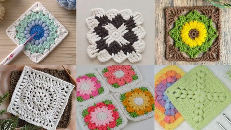 6 Must-Try Modern Granny Square Crochet Patterns for Every Skill Level
