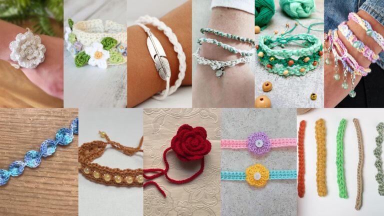 11 Must-Try Crochet Bracelet Patterns — Beginner to Advanced