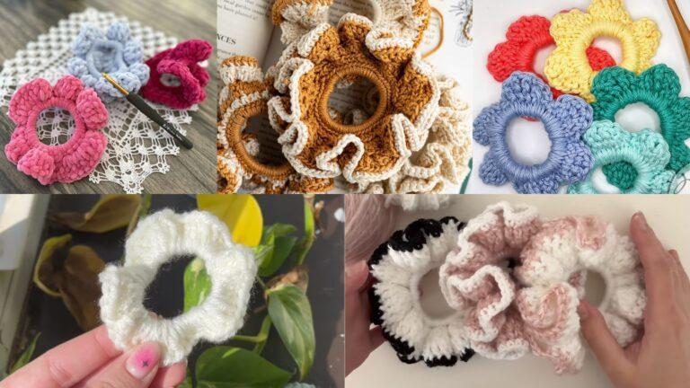 5 Must-Make Crochet Scrunchie Patterns for a Handmade Hair Glow-Up