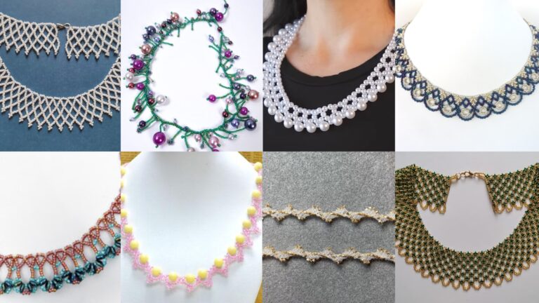 8 Stunning Beaded Necklace Patterns You Can Make This Weekend