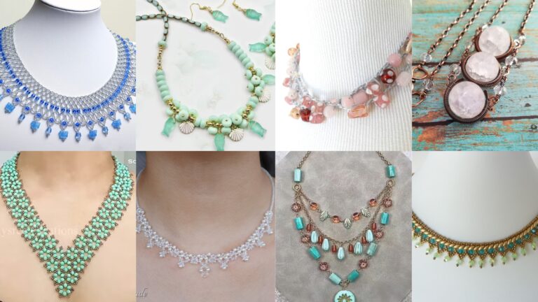 8 Stunning Necklace Patterns You Can Make This Weekend
