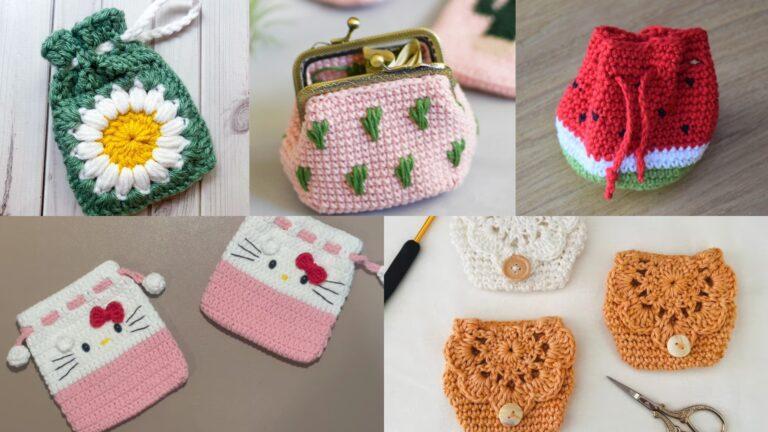 5 Beautiful Crochet Coin Purse Patterns That Are Fun to Make