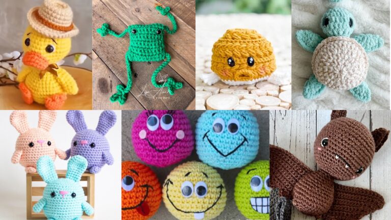 7 Fun Crochet Amigurumi Toy Patterns to Try This Weekend