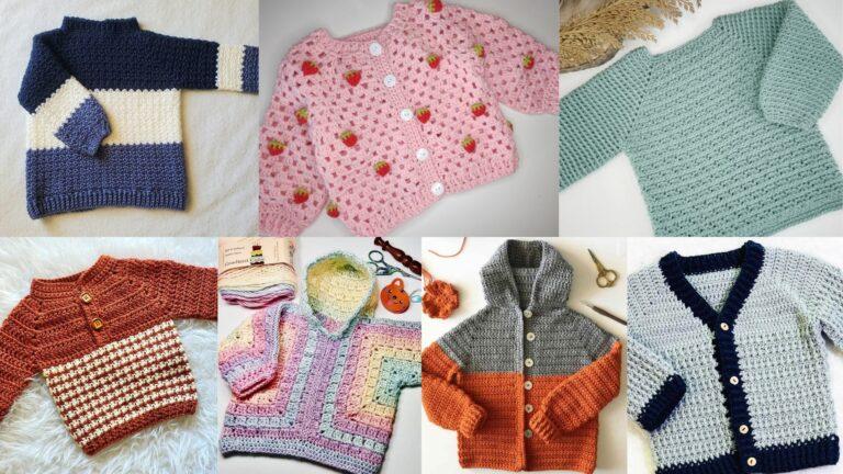7 Adorable Crochet Kid’s Sweater Patterns You’ll Want to Try