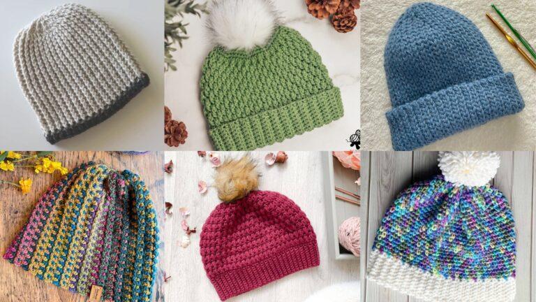 6 Unique Crochet Beanie Patterns for Handmade Fashion