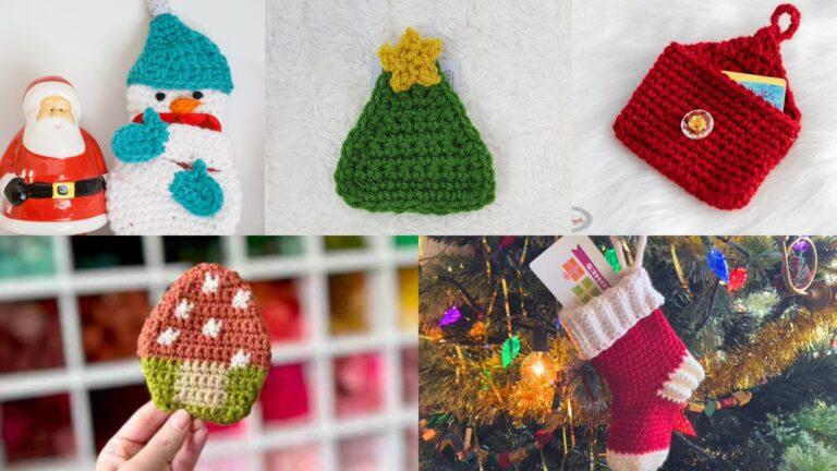 5 Cute Crochet Gift Card Holder Patterns You Can Make