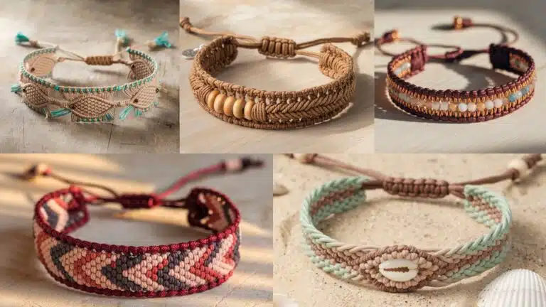 5 Stylish Macrame Bracelet Patterns to Make at Home
