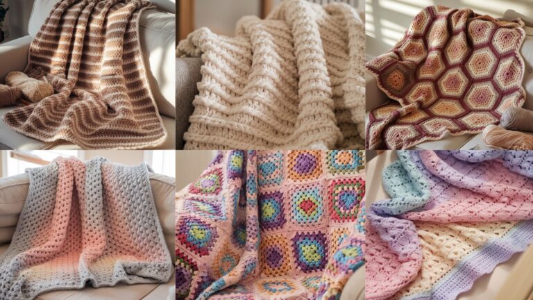 6 Unique Crochet Blanket Patterns You Haven’t Tried Yet