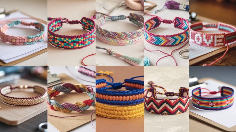 10 Easy Friendship Bracelet Patterns for Beginners
