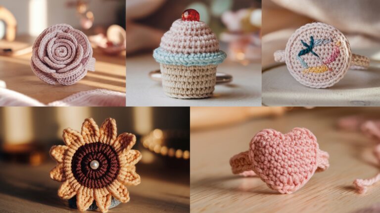 5 Beautiful Crochet Ring Patterns to Elevate Your Jewelry Collection