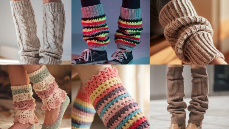 6 Fun Crochet Leg Warmer Patterns to Try This Season