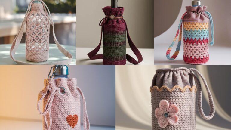 5 Stylish Crochet Bottle Holder Patterns Perfect for Summer