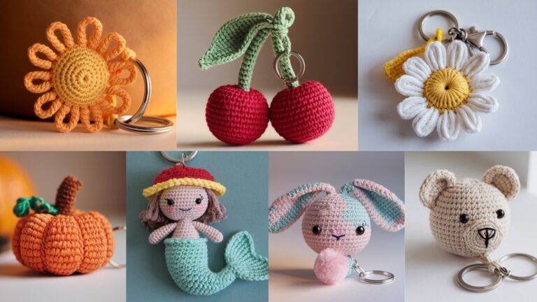7 Creative Crochet Keychain Patterns for Every Style