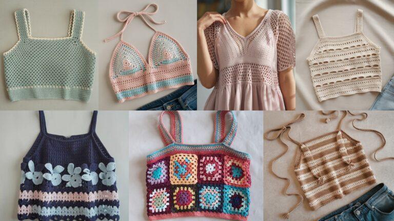 7 Stylish Crochet Top Patterns You’ll Want to Wear