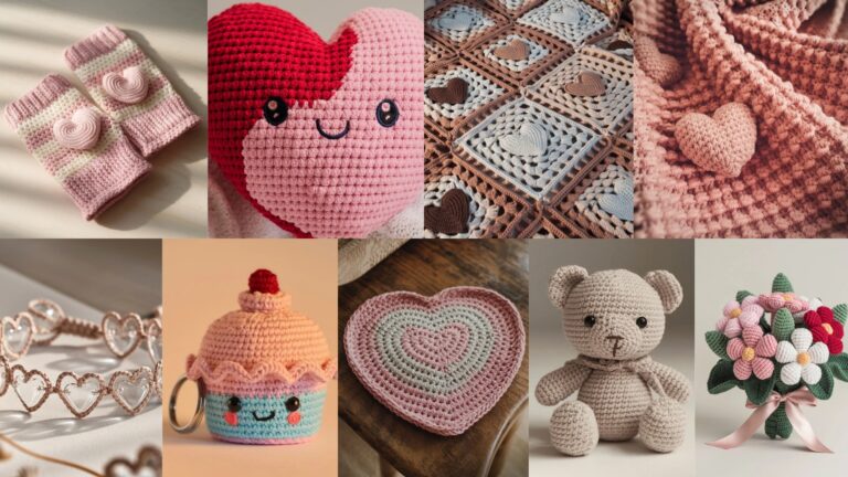 9 Beautiful Crochet Patterns to Make Valentine’s Day Special