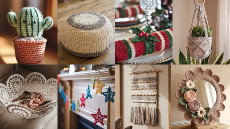 8 Trendy Crochet Home Decoration Patterns You’ll Actually Use