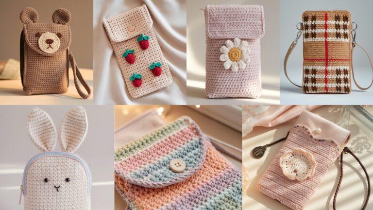 7 Cute Crochet Phone Pouch Patterns You’ll Want to Try