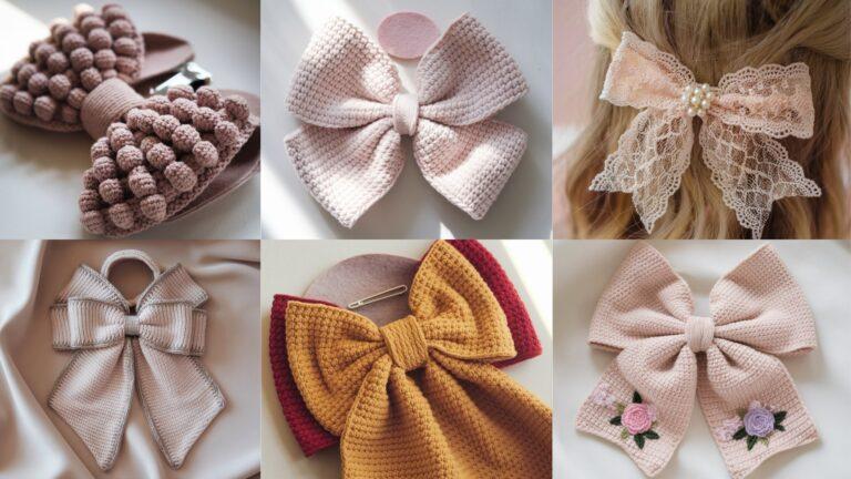 6 Adorable Crochet Hair Bow Patterns Perfect for Gifts