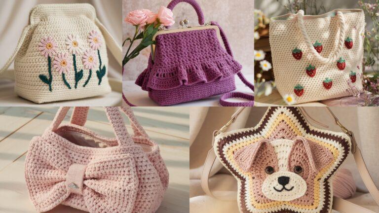 5 Sweet Crochet Bag Patterns Perfect for Gifts