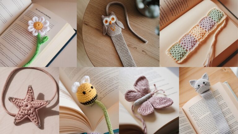 7 Cute Crochet Bookmark Patterns to Brighten Your Reading Time