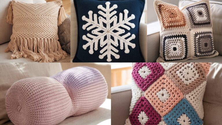 5 Modern Crochet Pillow Patterns to Elevate Your Decor