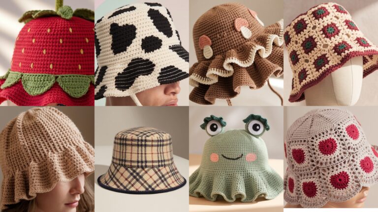8 Trendy Crochet Bucket Hat Patterns to Upgrade Your Look