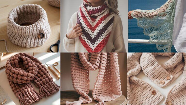 6 Unique Crochet Scarf Patterns to Elevate Your Style