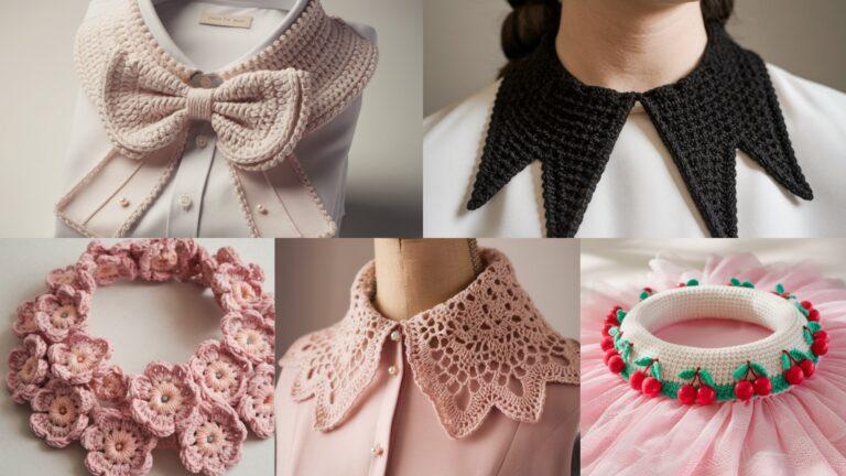 5 Elegant Crochet Collar Patterns with Step-by-Step Guides
