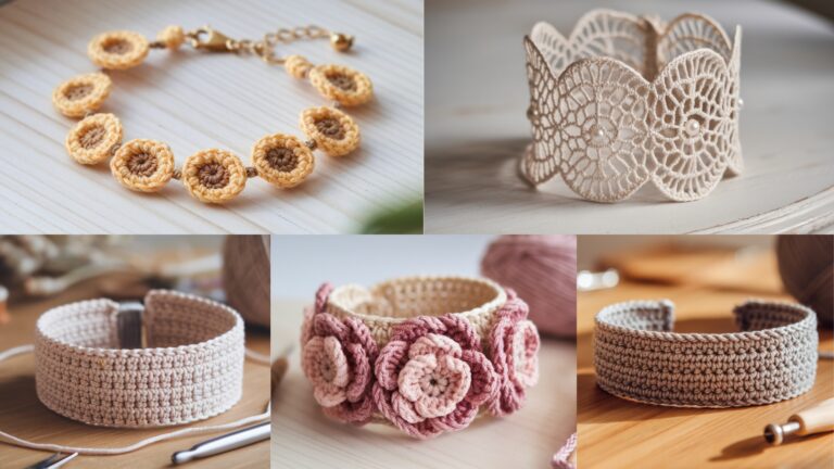 5 Modern Crochet Bracelet Ideas for Fashion Lovers