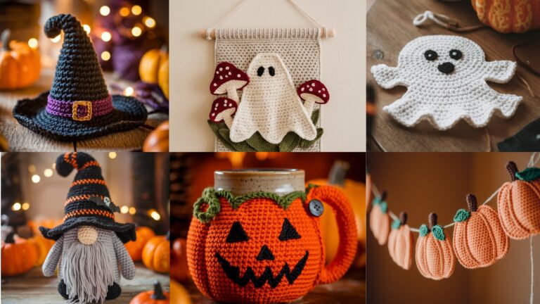 10 Crochet Halloween Decor Patterns for Your Haunted House