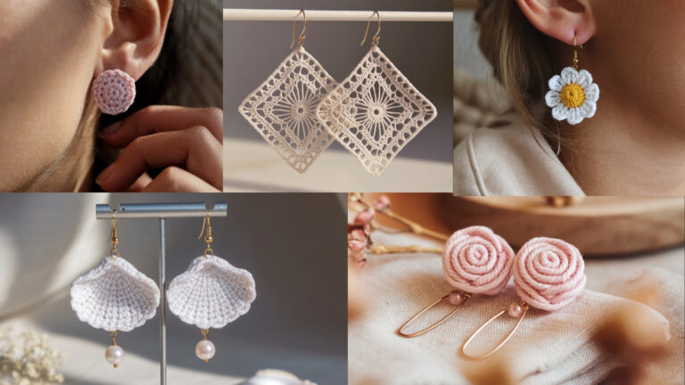 5 Unique Crochet Earring Patterns to Upgrade Your Look