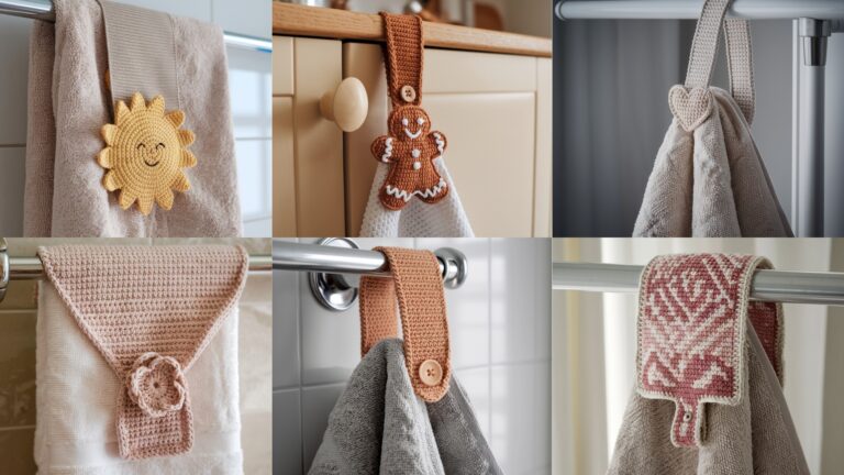 6 Cute Crochet Towel Topper Patterns You Can Make Today