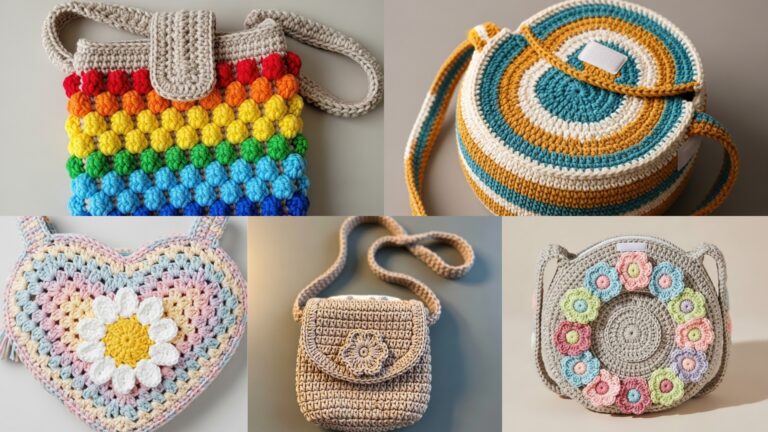 5 Cute Crochet Toddler Bag Patterns Kids Will Love