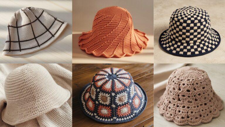 6 Easy Crochet Bucket Hat Patterns for Beginners