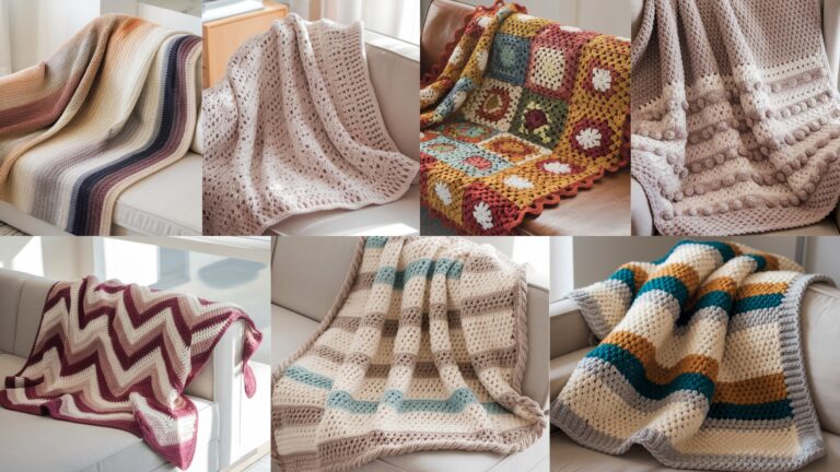 7 Stunning Crochet Blanket Patterns to Inspire Your Next Project