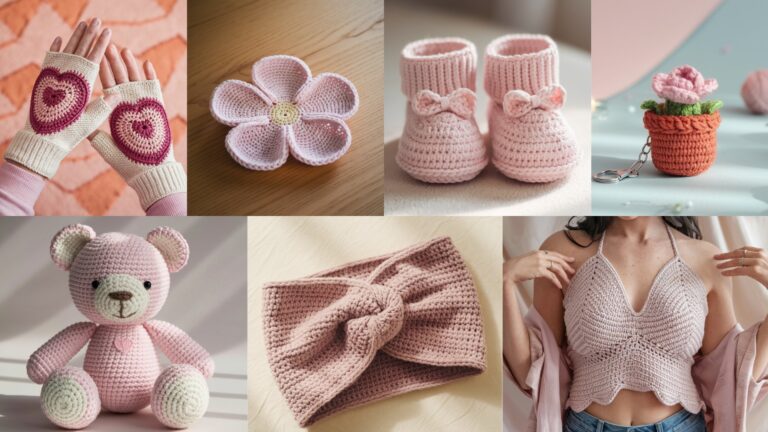 10 Pink Crochet Projects Perfect for Gifts and Decor