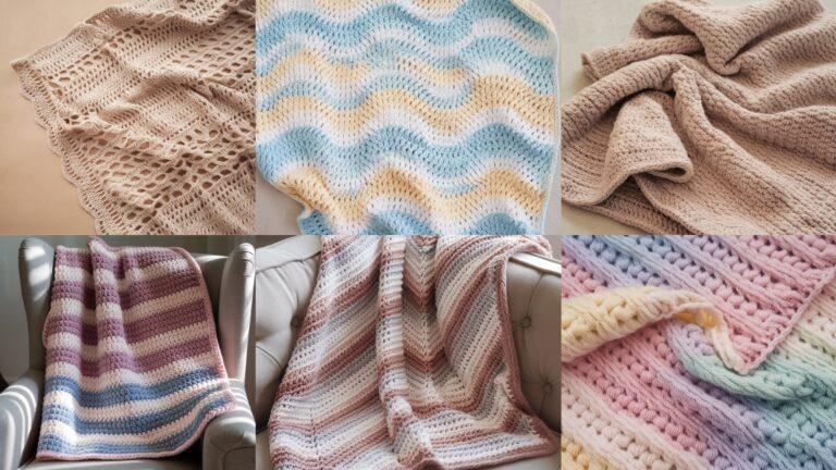 6 Cute and Comfy Baby Blankets You Can Crochet Fast