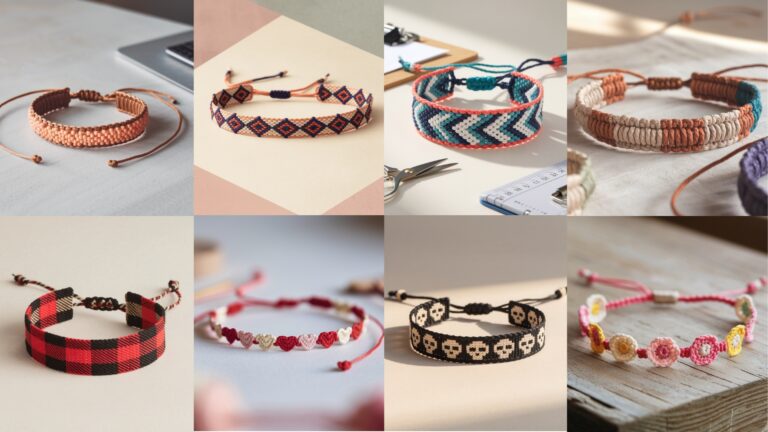 8 Colorful Friendship Bracelet Patterns to Try Today