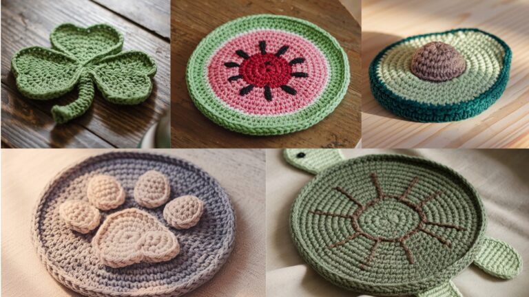 5 Charming Crochet Coaster Patterns to Elevate Your Decor