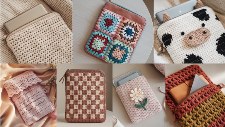 7 Cozy Crochet Kindle Sleeve Patterns You’ll Love