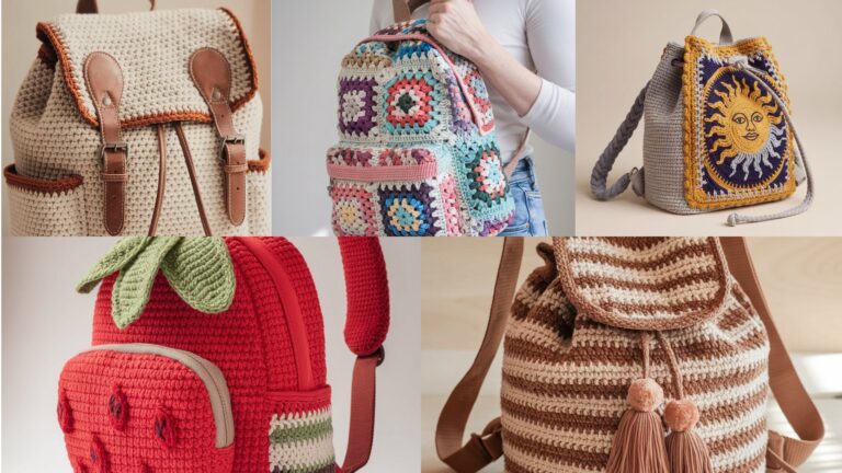 5 Trendy Crochet Backpack Patterns to Elevate Your Style