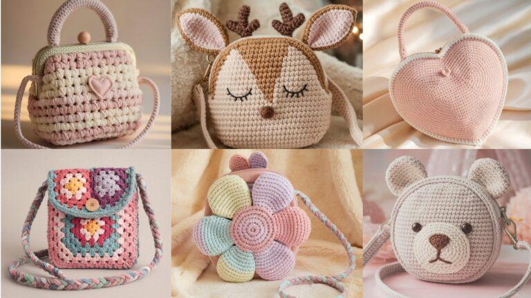 6 Cute Crochet Kid’s Purse Patterns Your Little One Will Love
